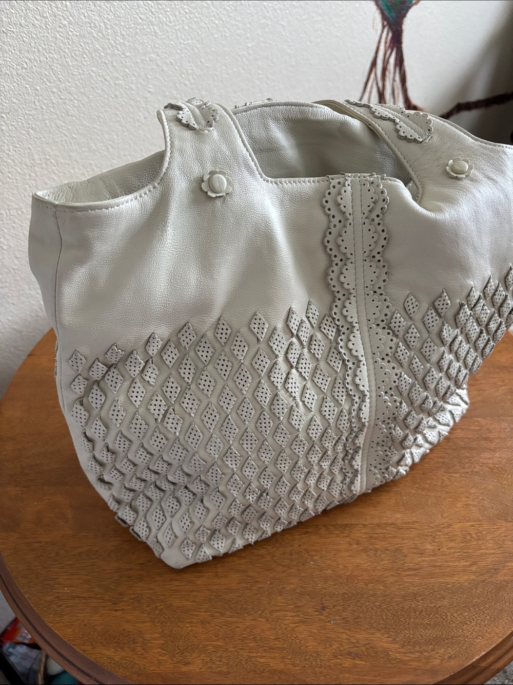 Leather purse..